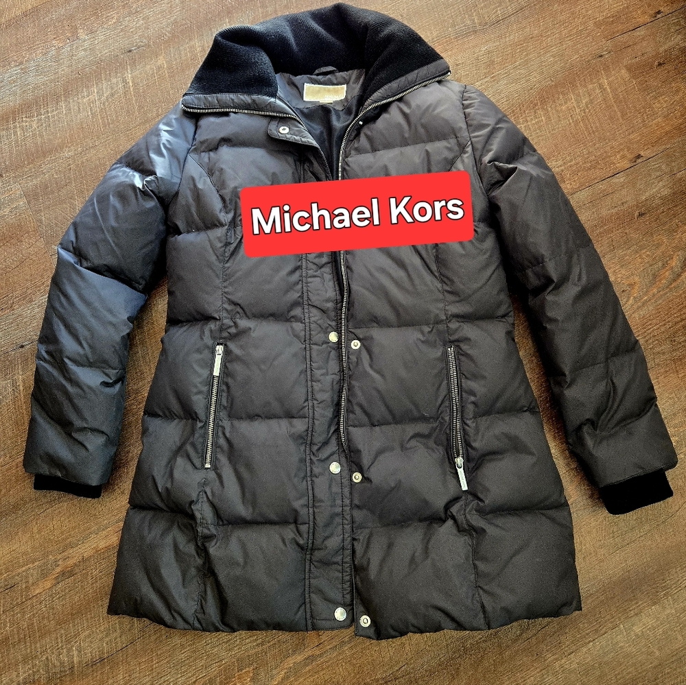Michael Kors Womens Down Coat Size S